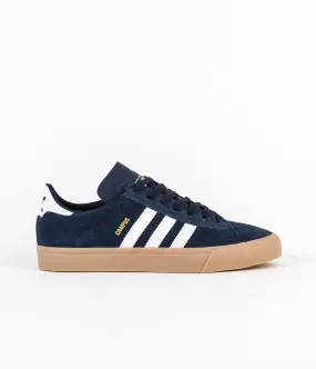 Adidas Campus Vulc II Adv Shoes - Collegiate Navy / White / Gum4