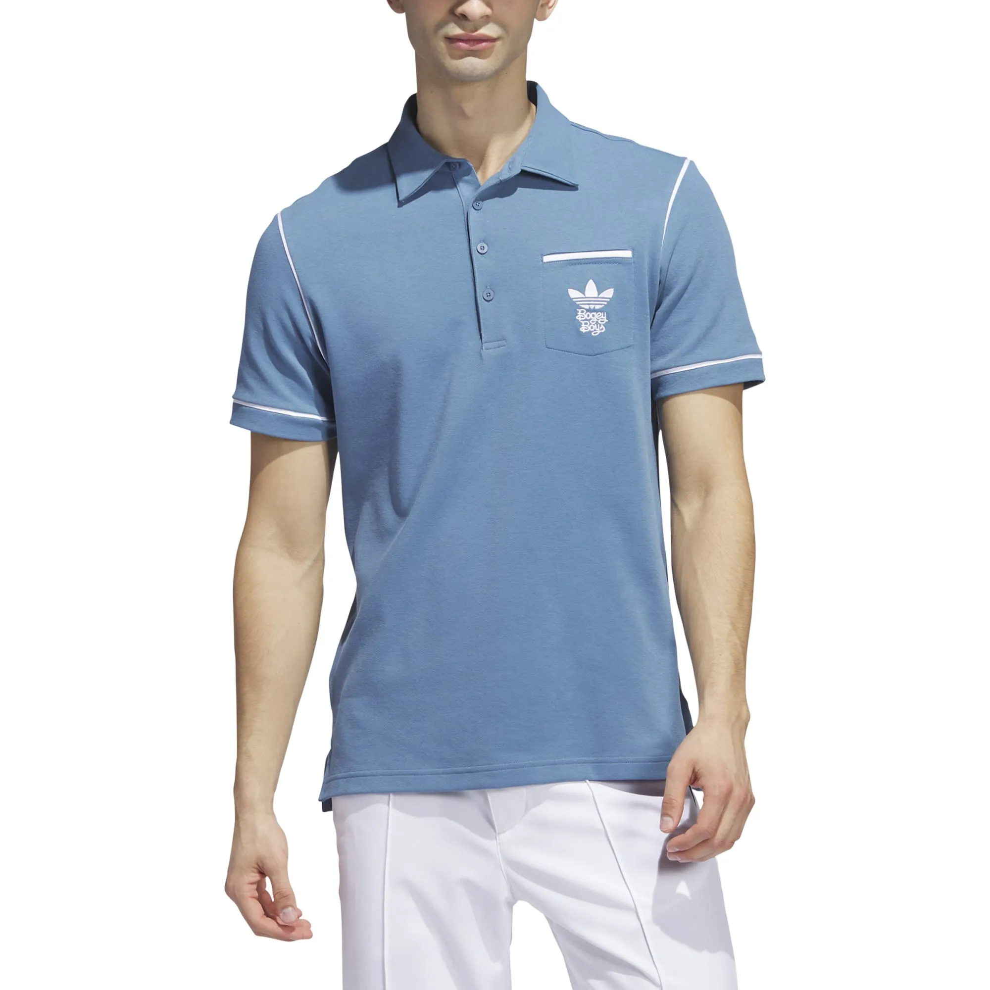 Adidas x Bogey Boys Mens Polo Shirt