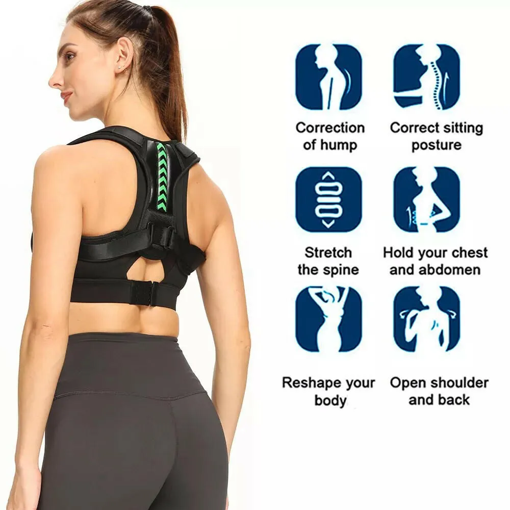 Adjustable Upper Back Shoulder Posture Corrector