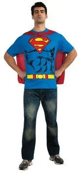 Adult Superman Shirt Set