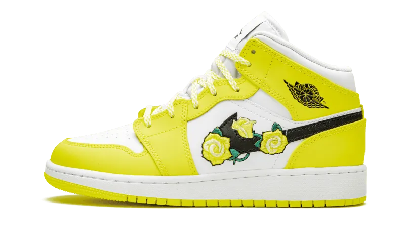 Air Jordan 1 Mid Dynamic Yellow