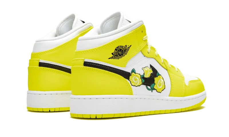 Air Jordan 1 Mid Dynamic Yellow