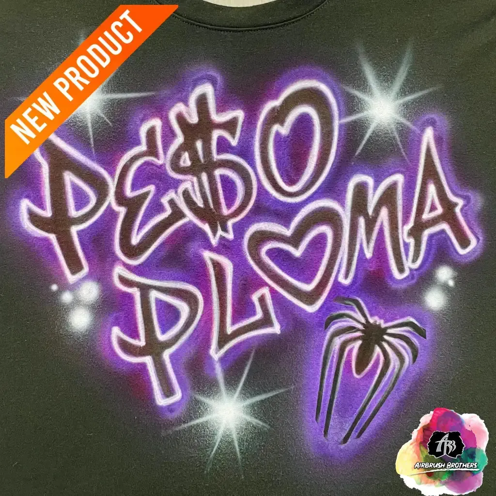 Airbrush Peso Pluma Concert Shirt