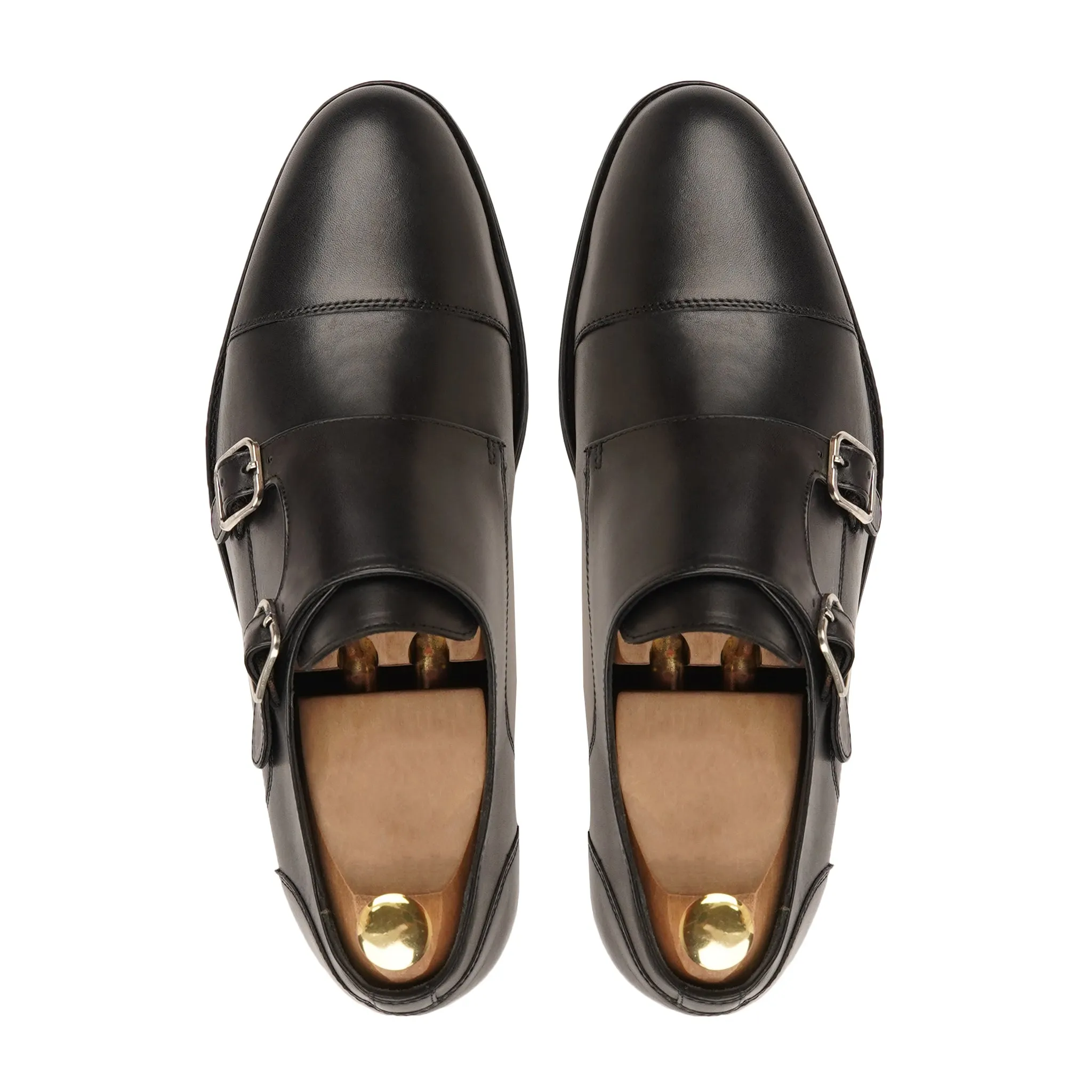 ALLIN - BLACK DOUBLE MONKSTRAP