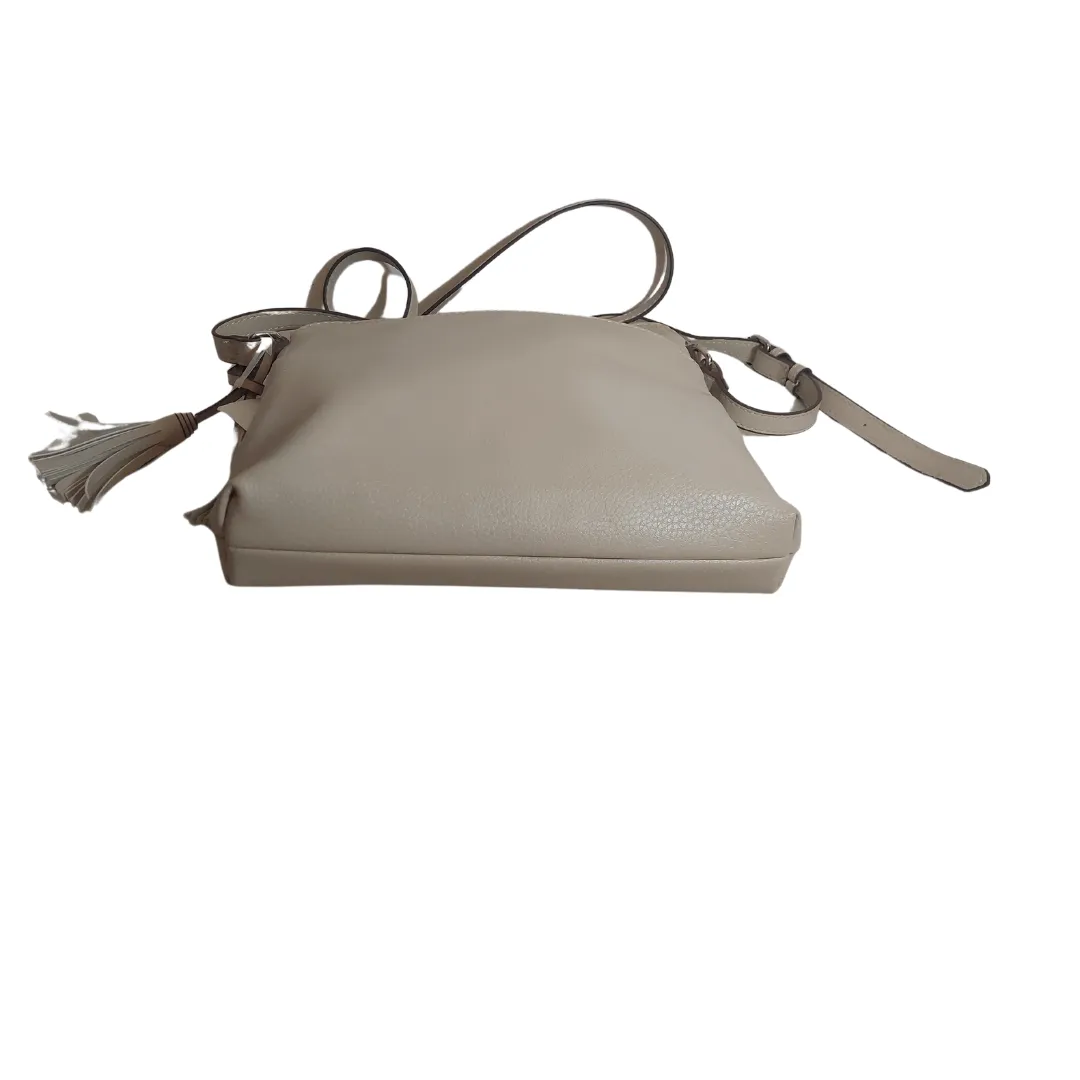 Anne Klein Ivory Square Crossbody Bag | Brand New |