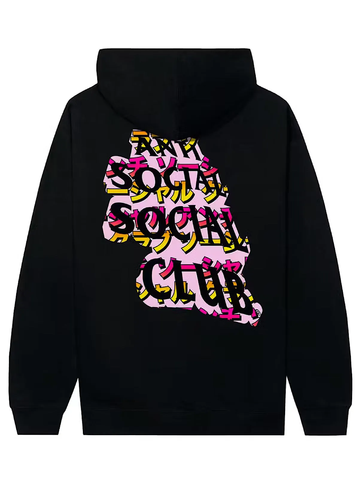 Anti Social Social Club Hoodie - Twisted Quickness - Black