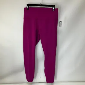 Athletic Leggings By Lululemon In Purple, Size: 10