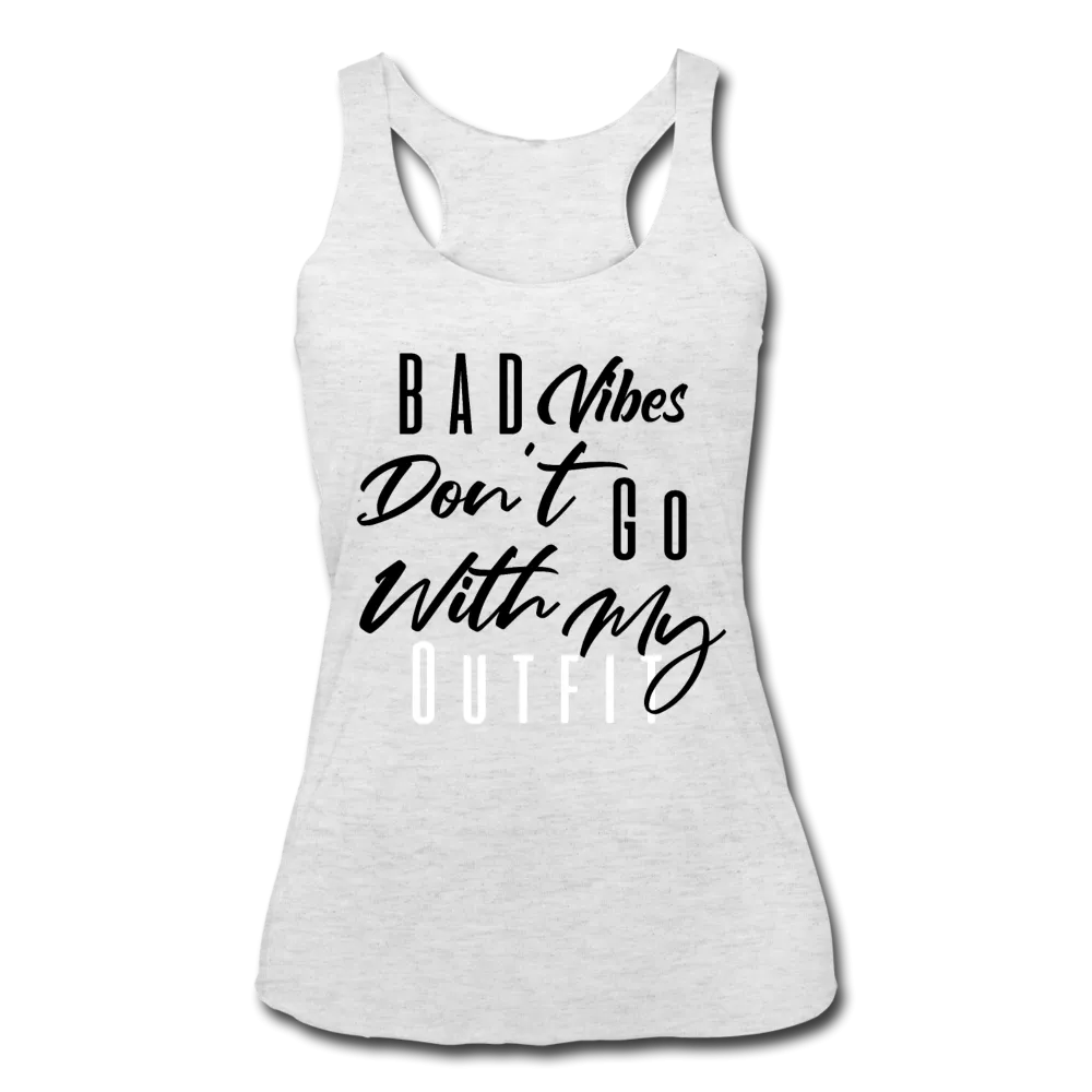 Bad Vibes Women's Tri-Blend Tank Top