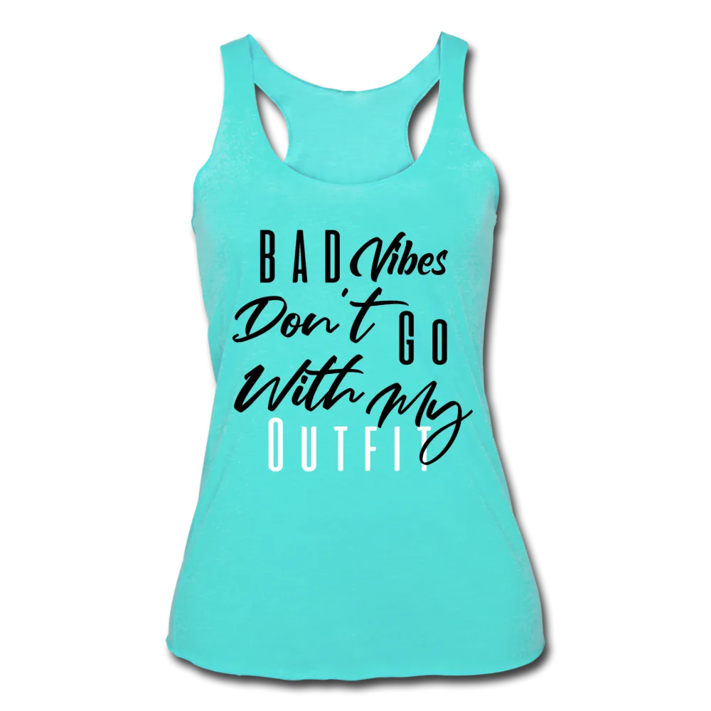 Bad Vibes Women's Tri-Blend Tank Top