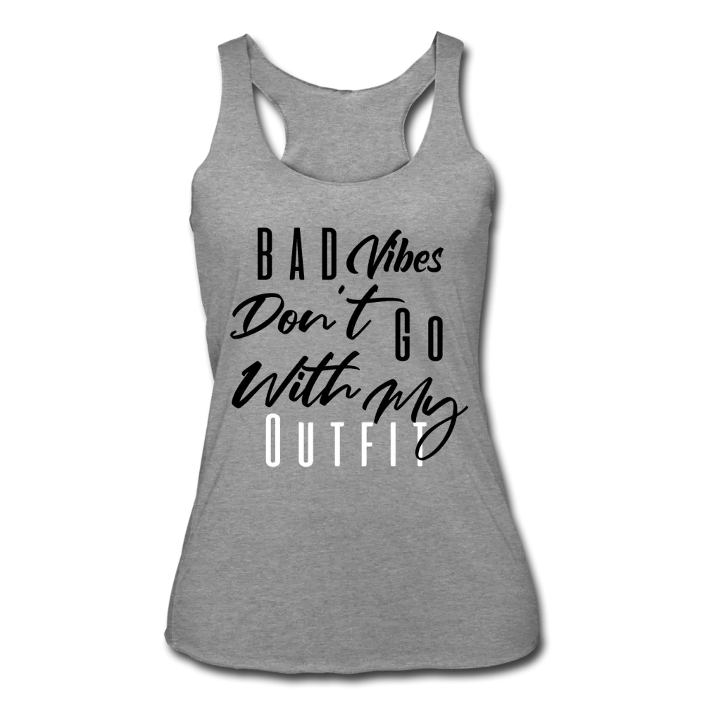 Bad Vibes Women's Tri-Blend Tank Top