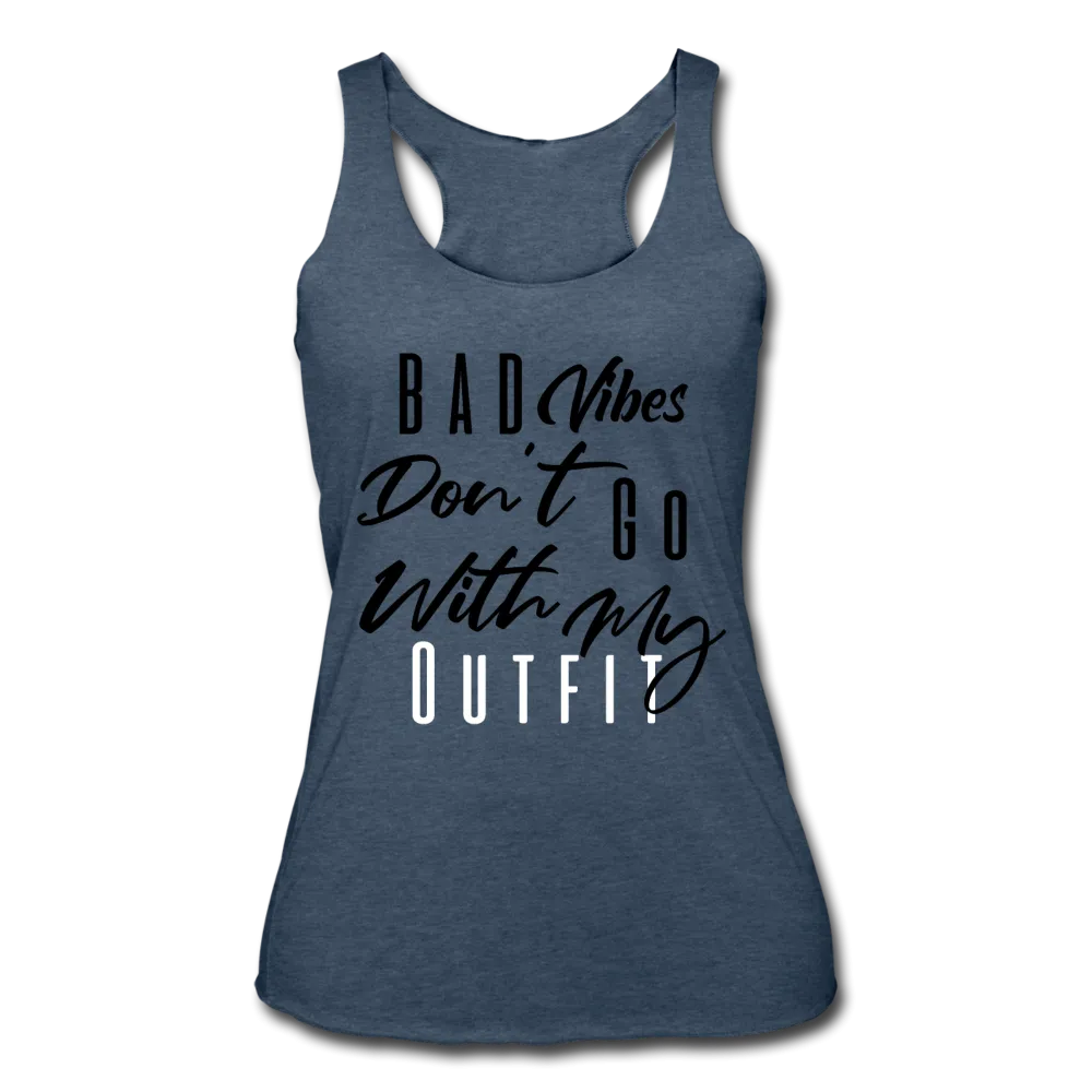 Bad Vibes Women's Tri-Blend Tank Top