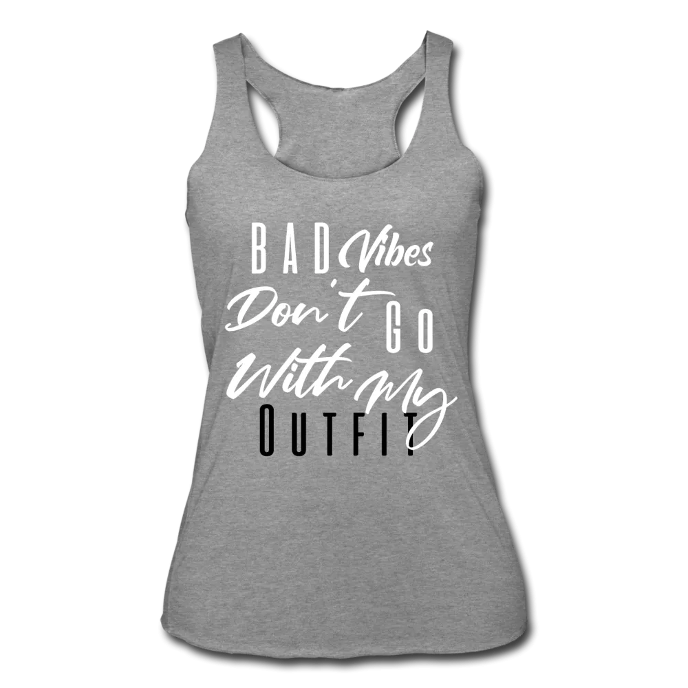 Bad Vibes Women's Tri-Blend Tank Top