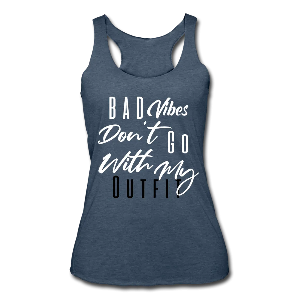 Bad Vibes Women's Tri-Blend Tank Top