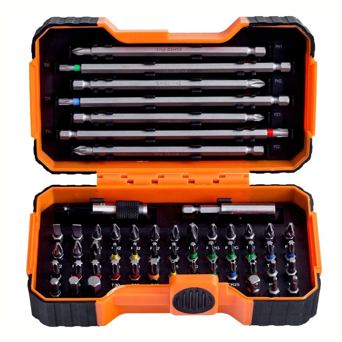 Bahco Screwdriver Bit Set 54 Piece with 2 Bit Holders 59/S54BC