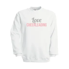 B&C Love Cheerleading sweatshirt