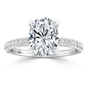 Bethany - 18ct White Gold - Oval