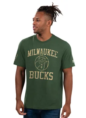 Big & Tall Starter Touchdown City Team Milwaukee Bucks T-Shirt