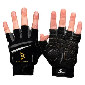 Bionic Men's BEASTMODE Half-Finger Fitness Gloves