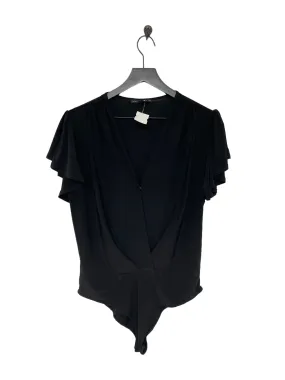 Black Bodysuit Haute Monde, Size Xl