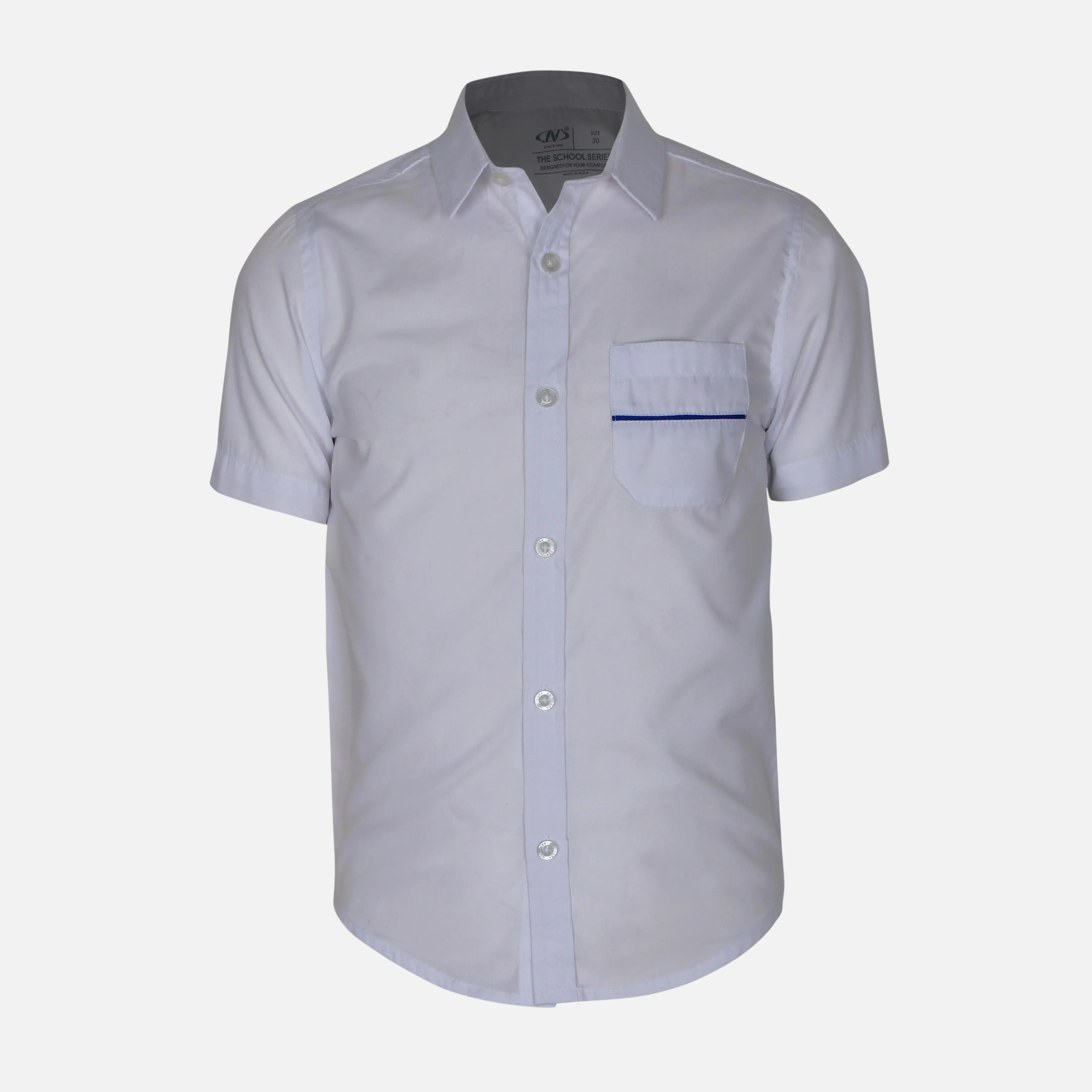 BOYS RAWDA SCHOOL SHIRT SHORT SLEEVE