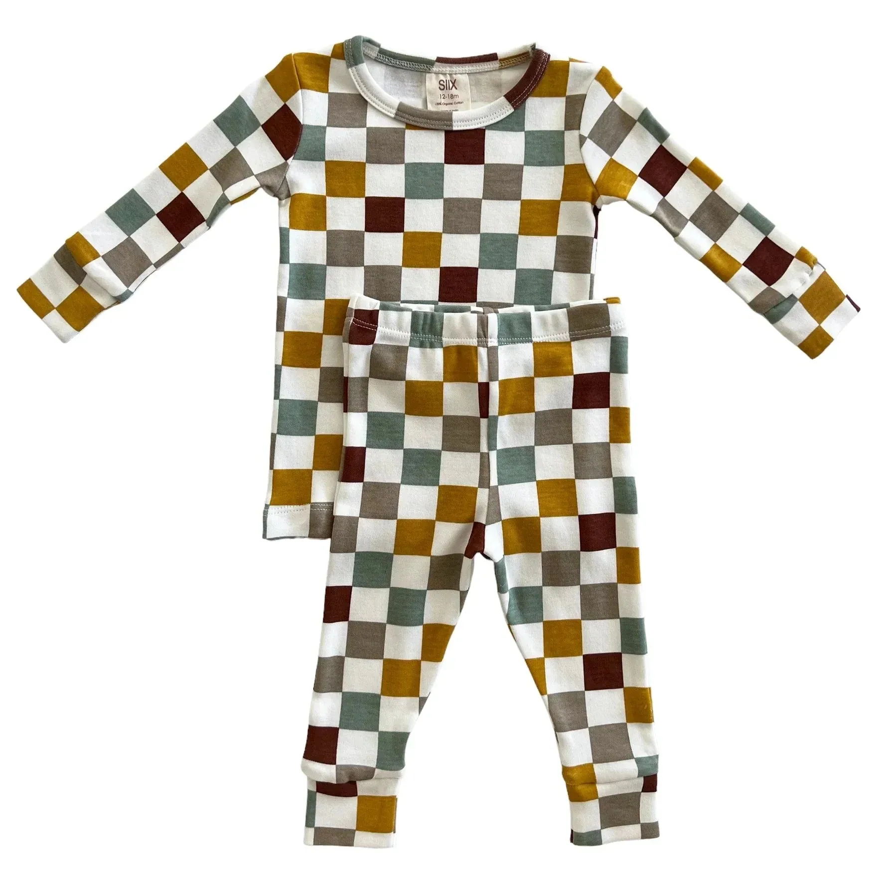 Cannoli Checkerboard | Organic 2-Piece Set