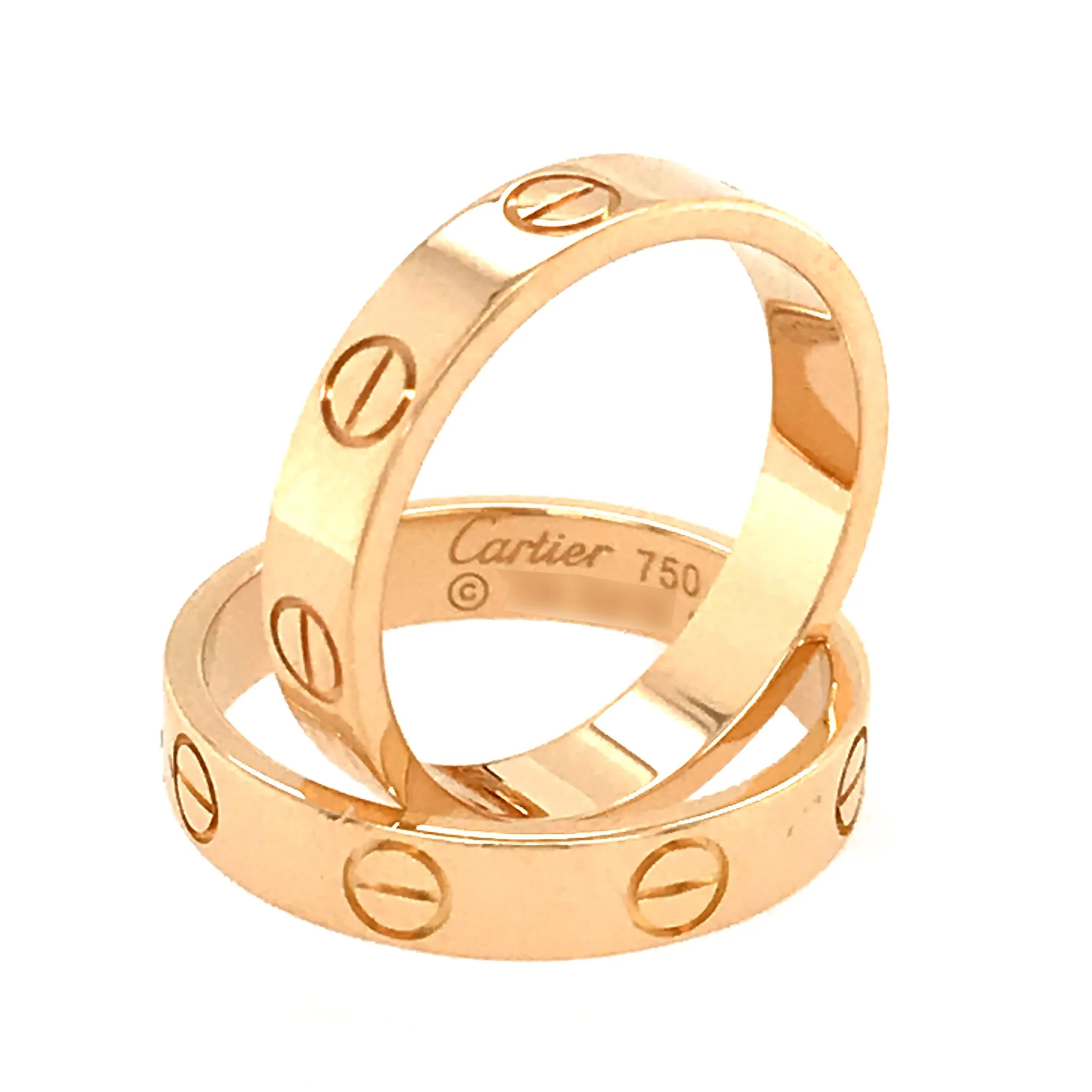 Cartier Love Wedding Band Ring Size EU 49