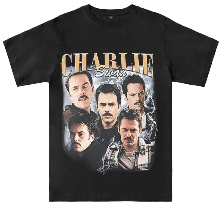 Charlie Swan Tee - Black