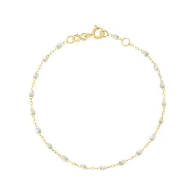 Classic Gigi Opal bracelet, Yellow Gold, 7.5"