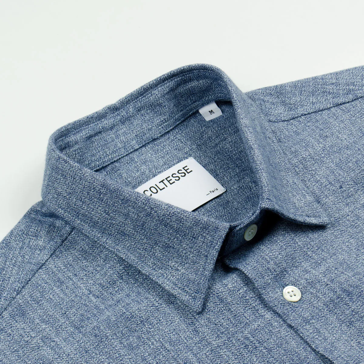 Coltesse - Lucidus Shirt - Mouliné Blue