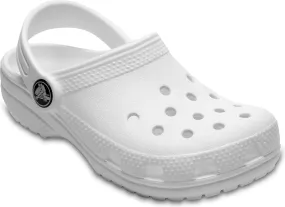 Crocs childrens sized Classic Clog 206990-100 white