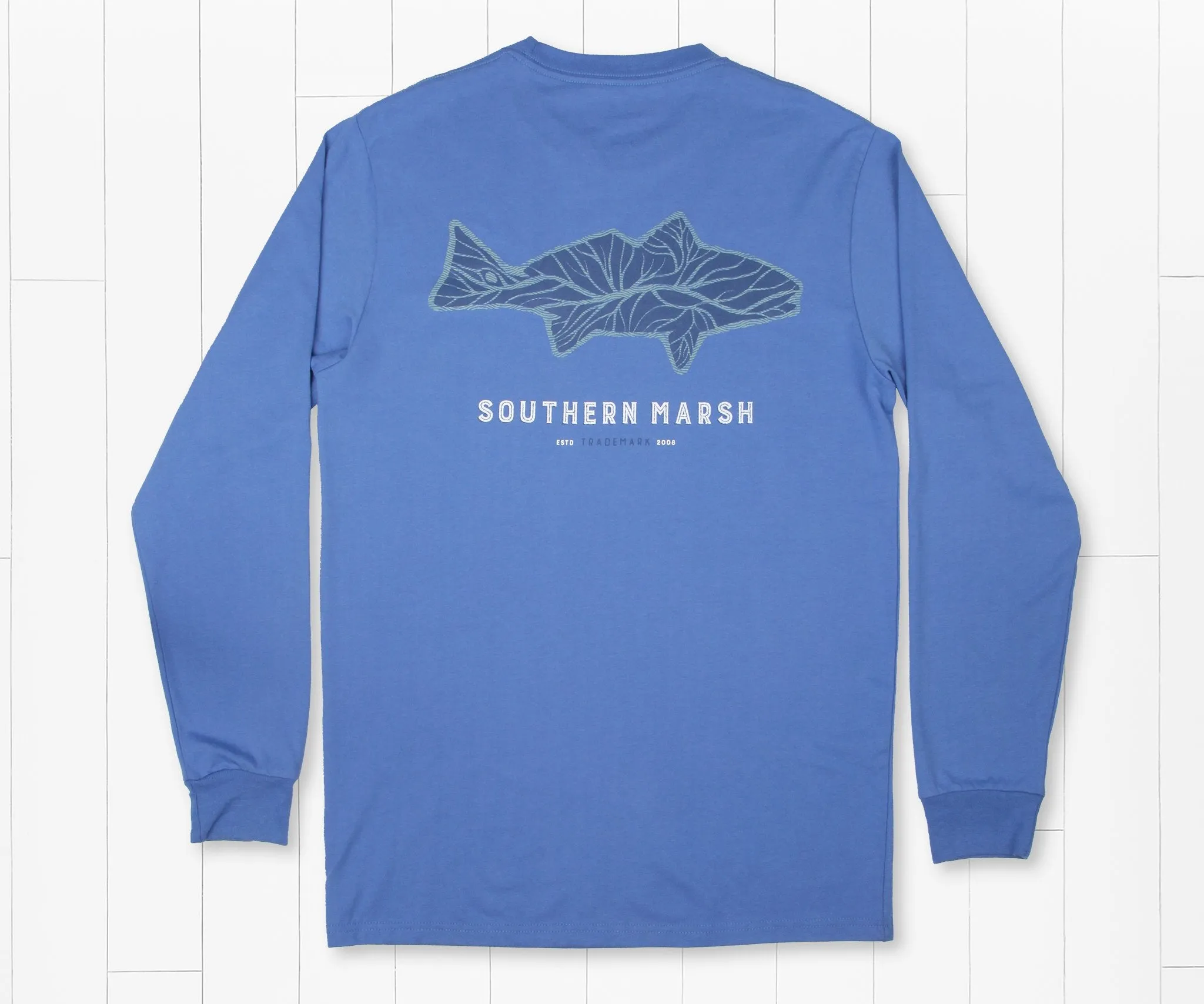 Delta Fish Tee - Long Sleeve