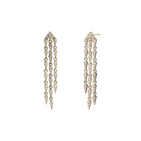 Geometrix Chandelier Diamond Earrings