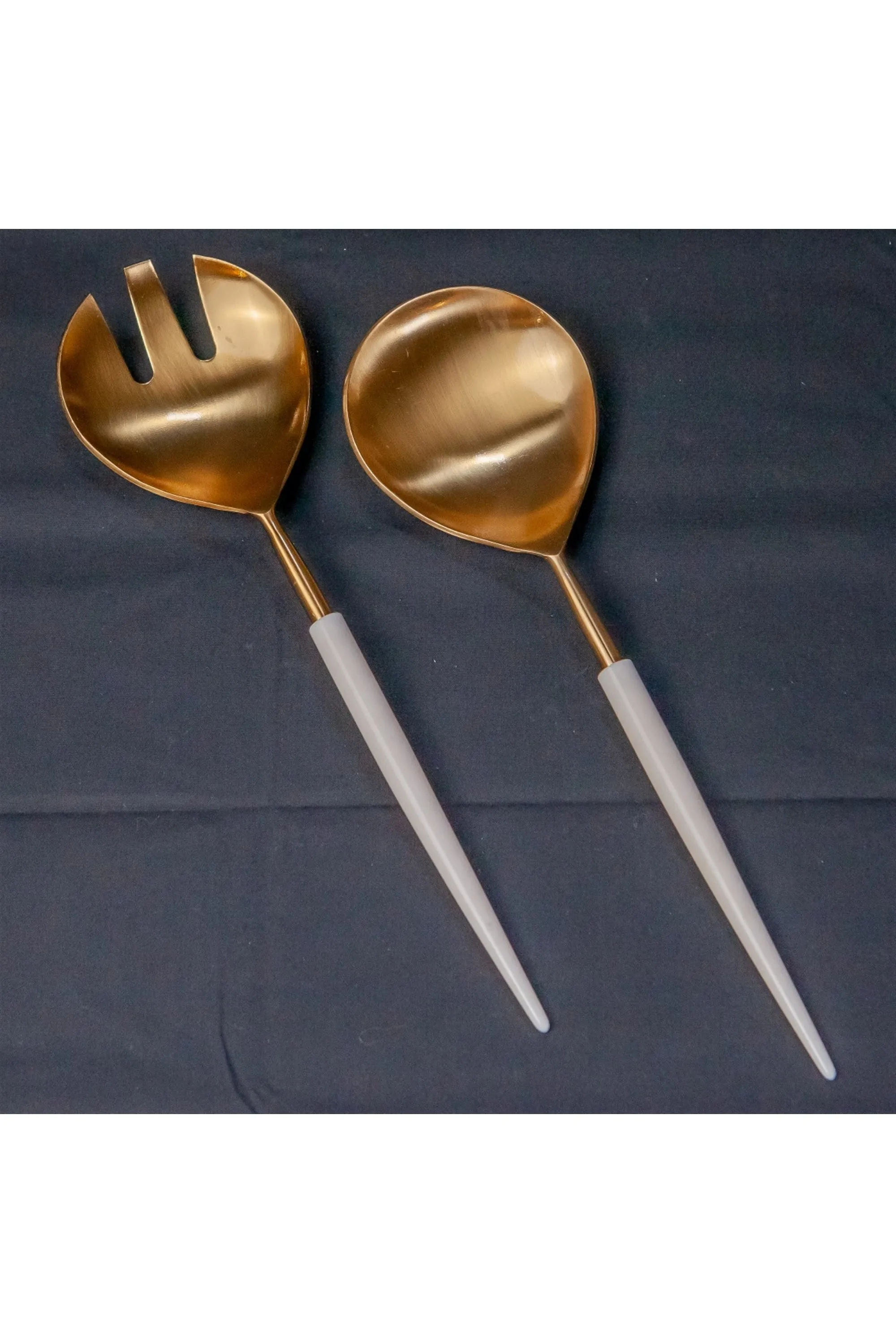 Gold Salad Servers