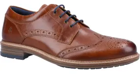 Hush Puppies Jayden Mens Leather Lace Up Brogue Shoe