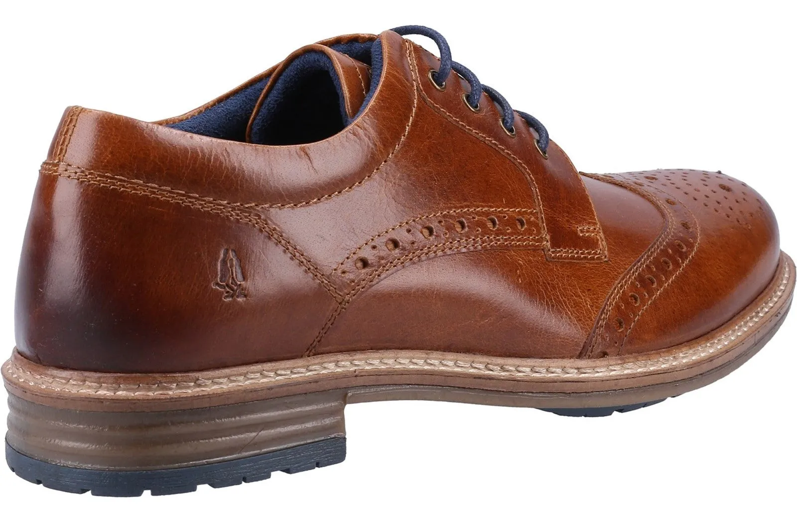 Hush Puppies Jayden Mens Leather Lace Up Brogue Shoe