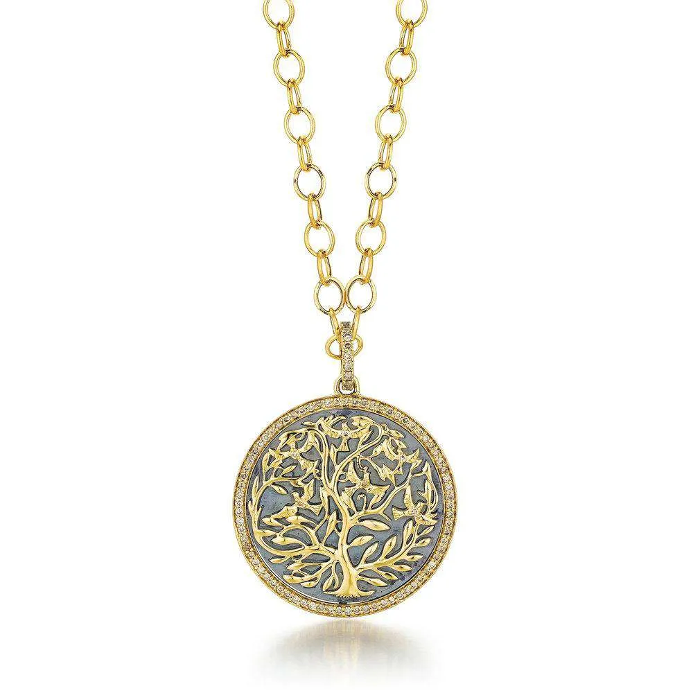 Jardin Large Tree of Life Pendant