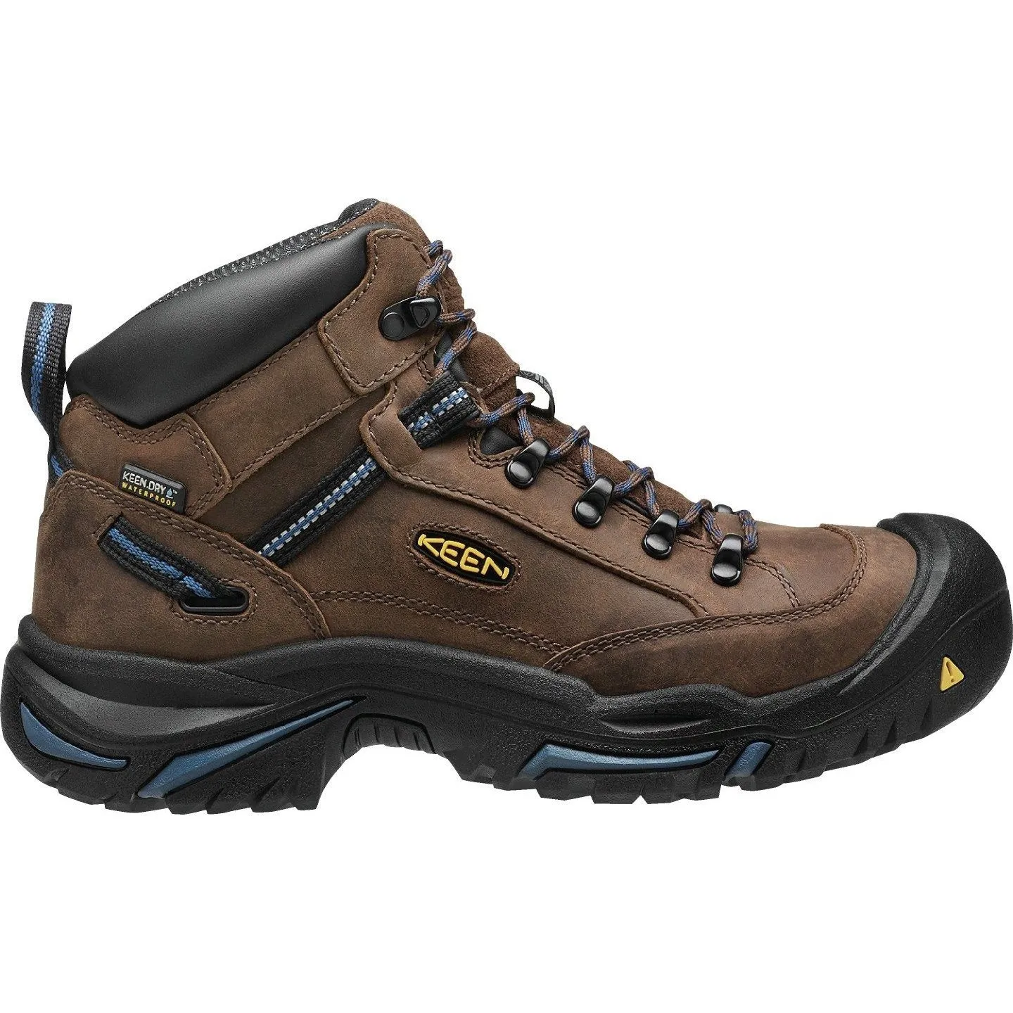 Keen Utility Men's Braddock USA Built Stl Toe WP Work Boot Brown 1012771