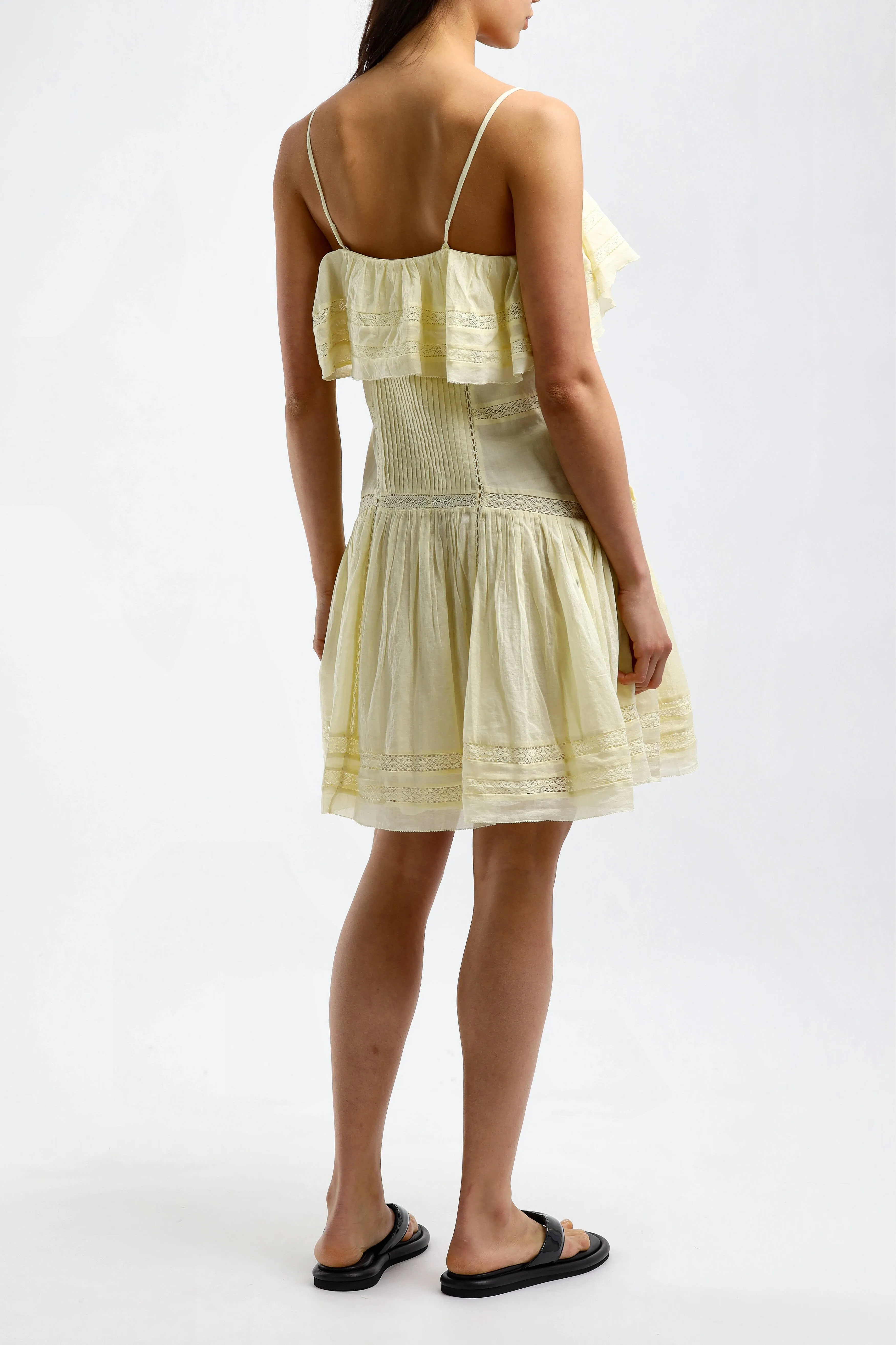 Kleid Moly in Light Yellow