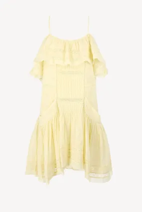 Kleid Moly in Light Yellow