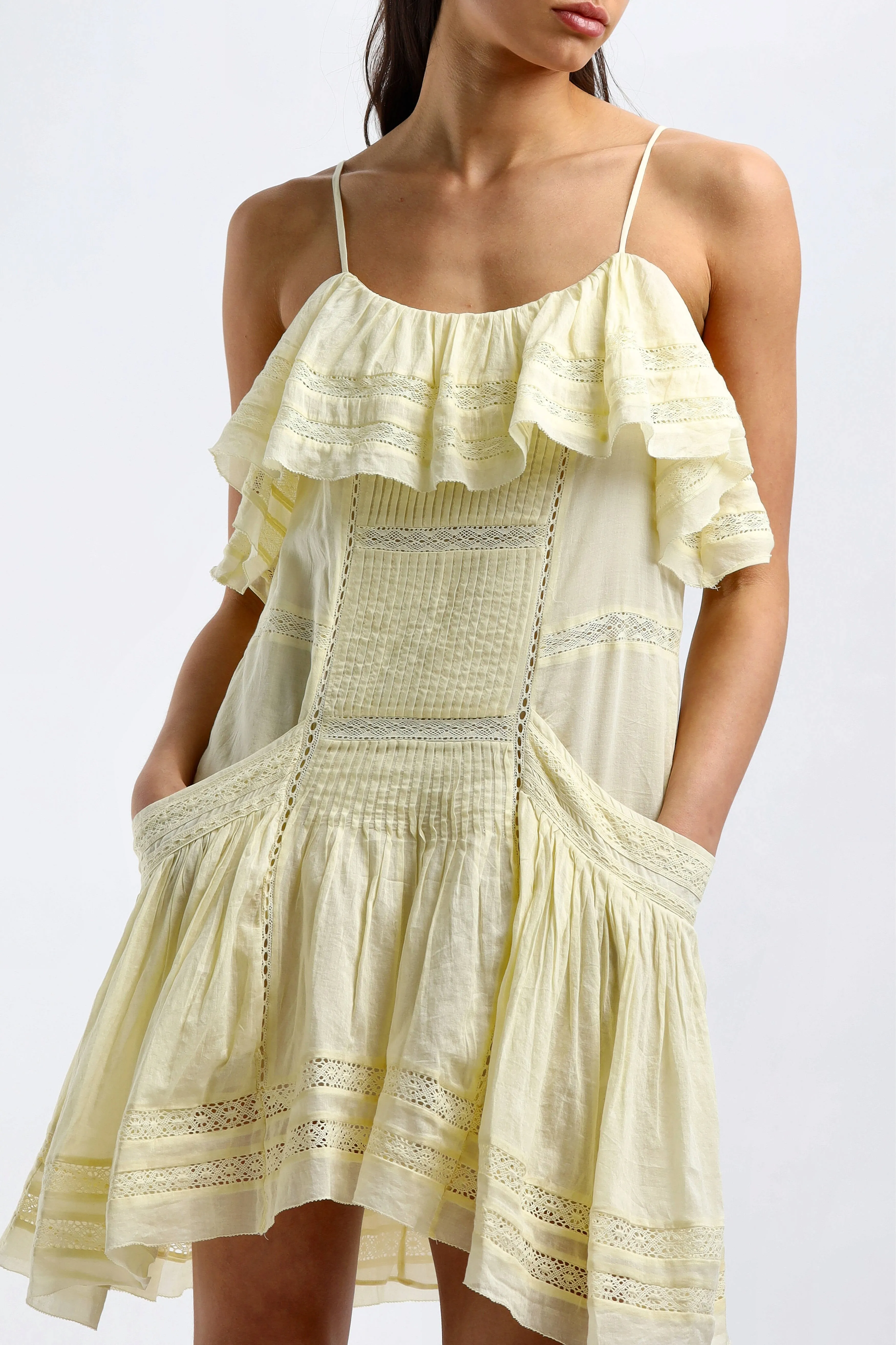 Kleid Moly in Light Yellow