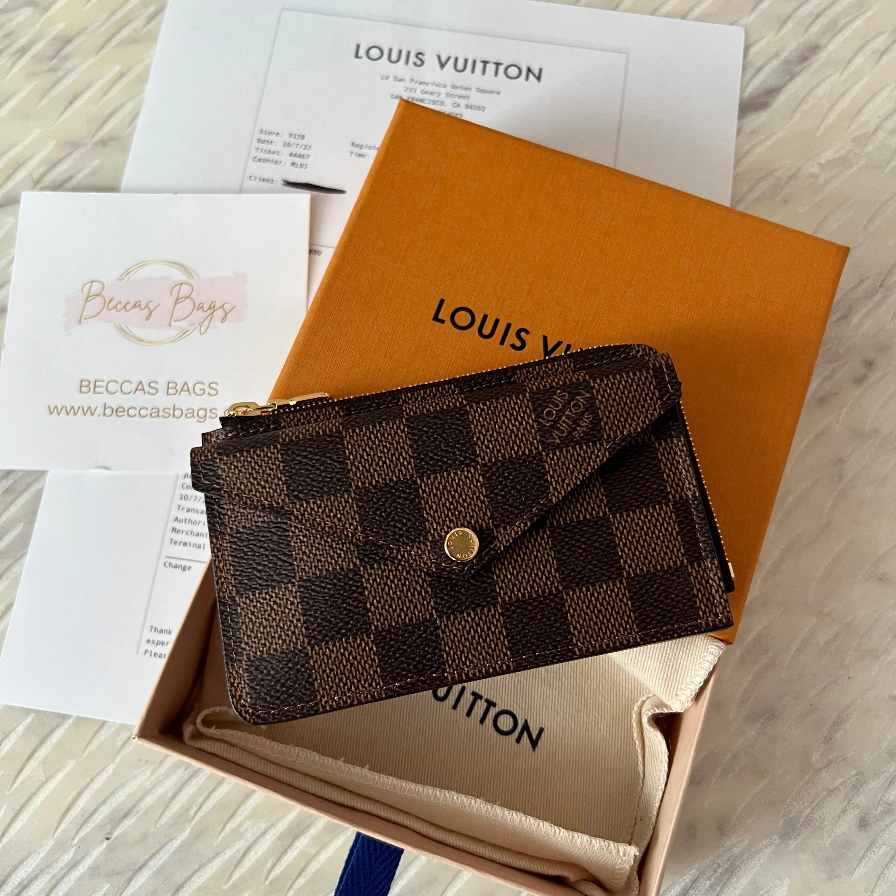 Louis Vuitton Recto Verso Card Holder