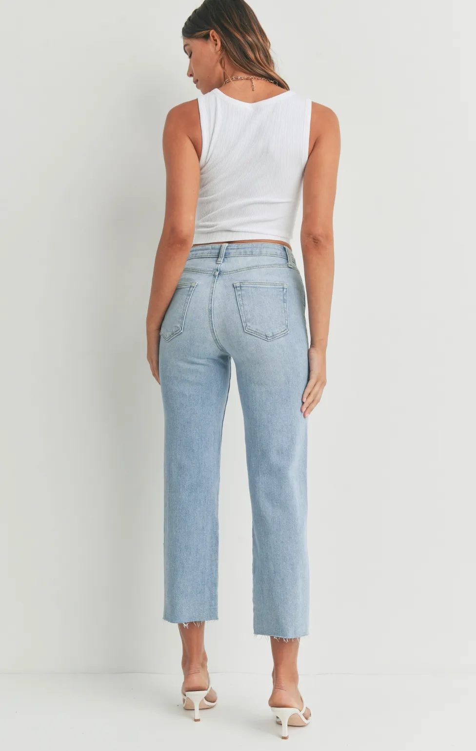 Lynox Classic Straight Denim in Light Wash