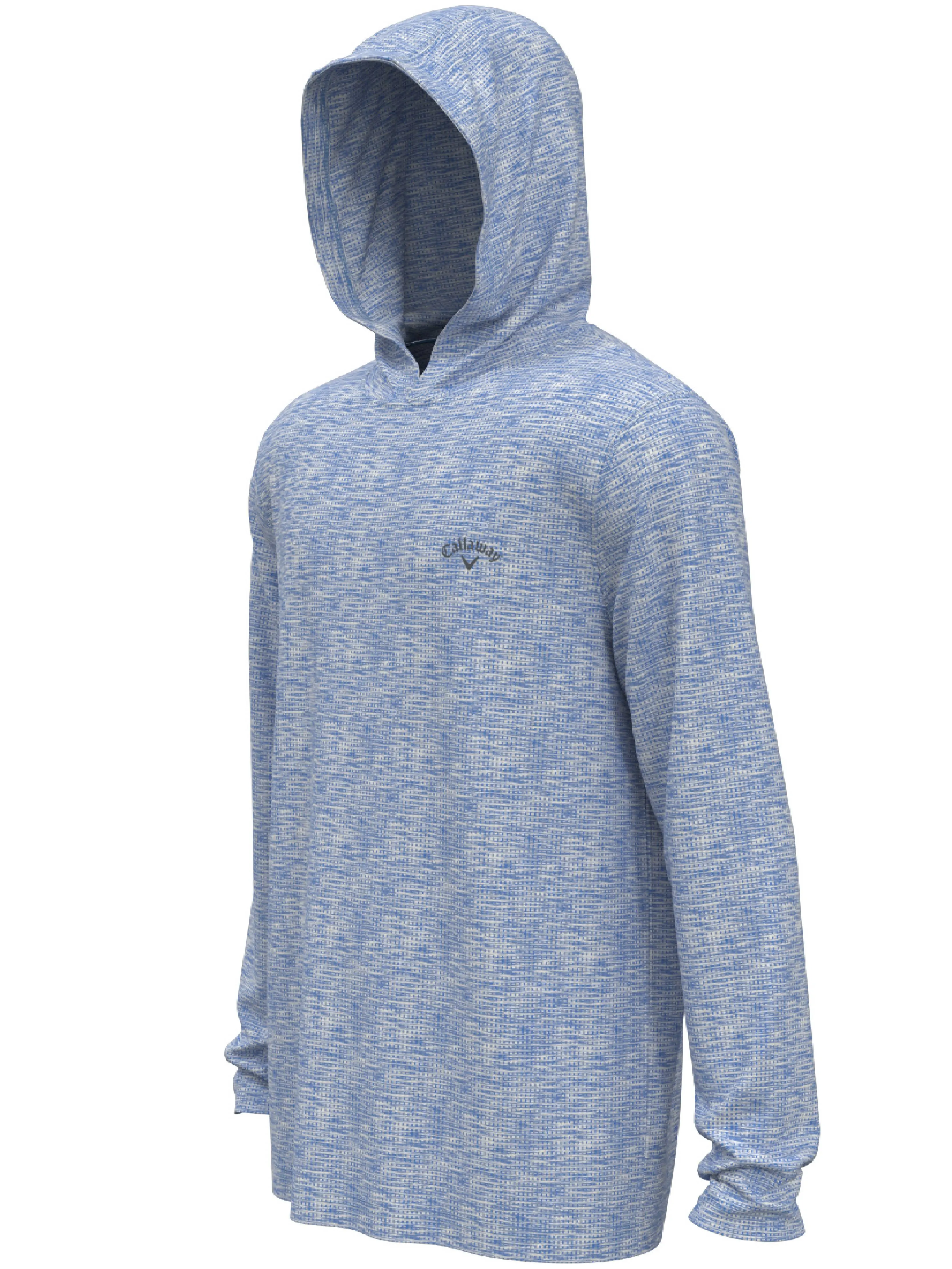 Mens Texture Coastal Hoodie