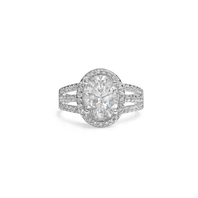 MONIQUE MOISSANITE RING