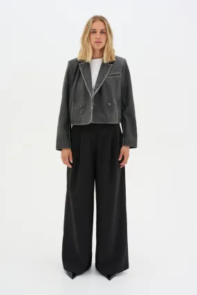 My Essential wardrobe Milan Wide Pant in Black