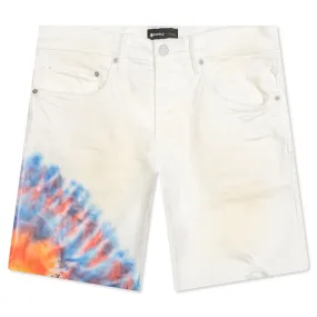 P020 - White Multicolor Tie Dye