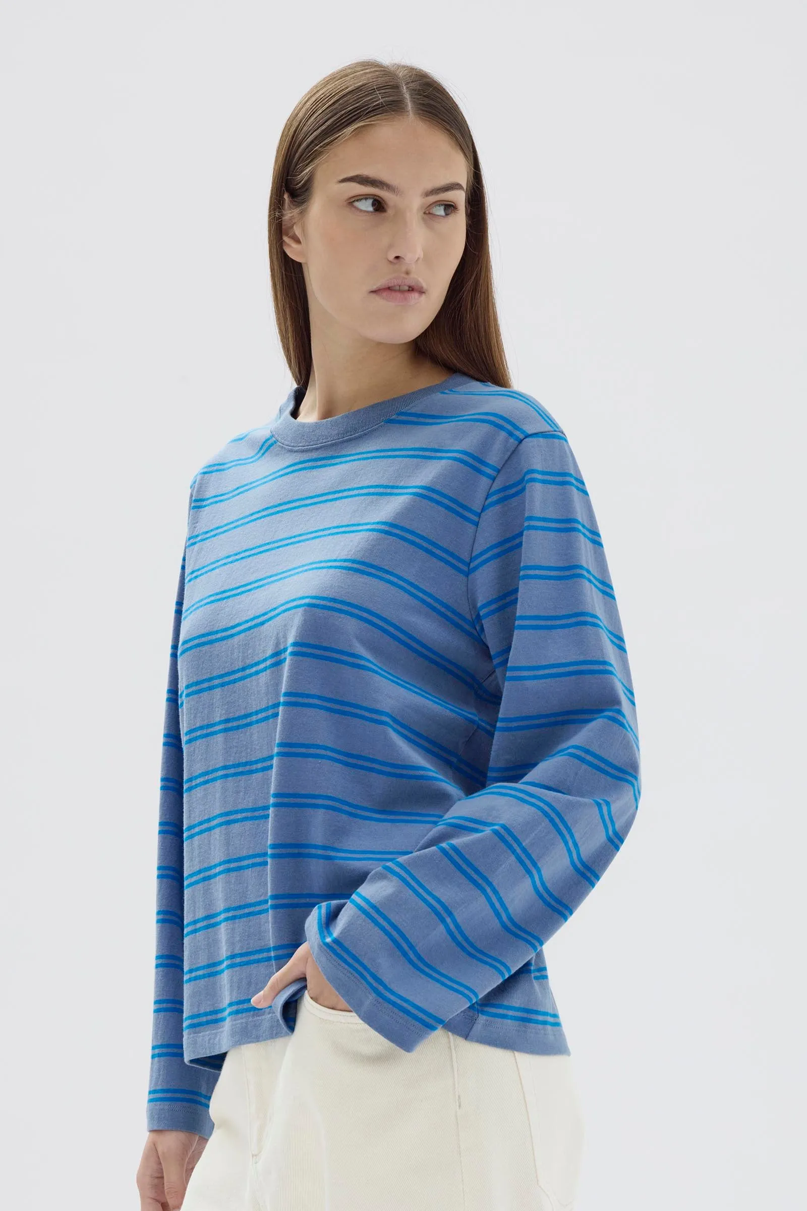 Recreation Stripe Long Sleeve Tee