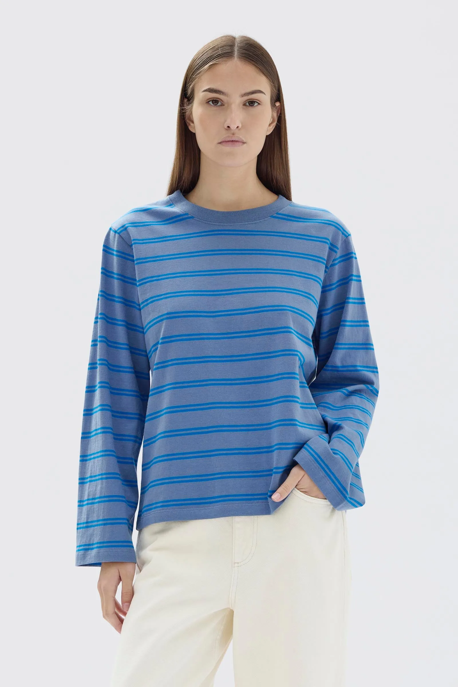 Recreation Stripe Long Sleeve Tee