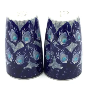 Salt & Pepper Set in Peacock Glory