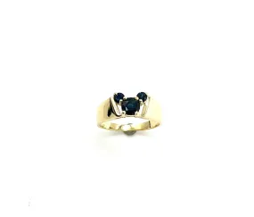 Sapphire Mickey Mouse Ring